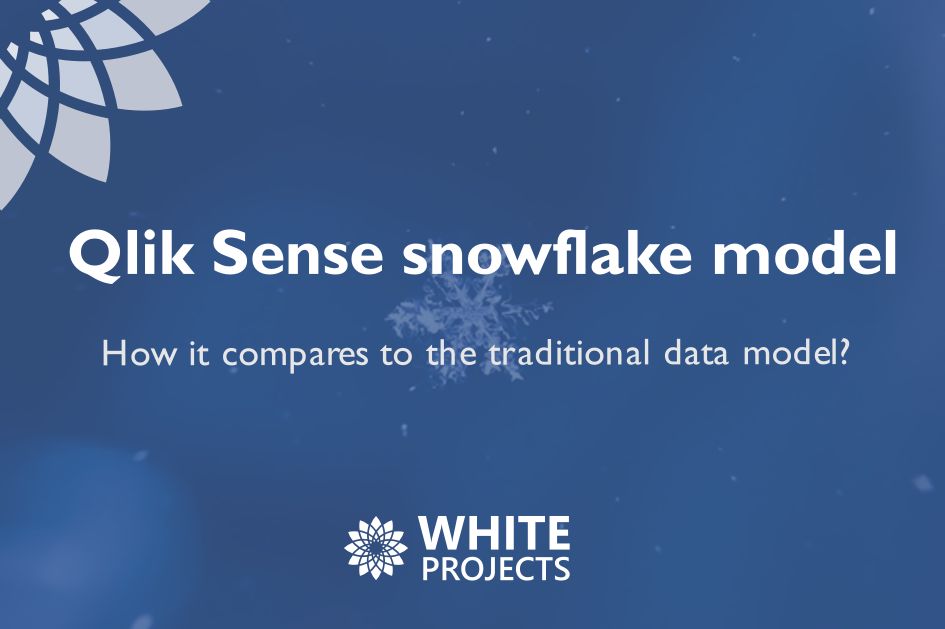 Qlik Sense snowflake model how it compares to the traditional data model